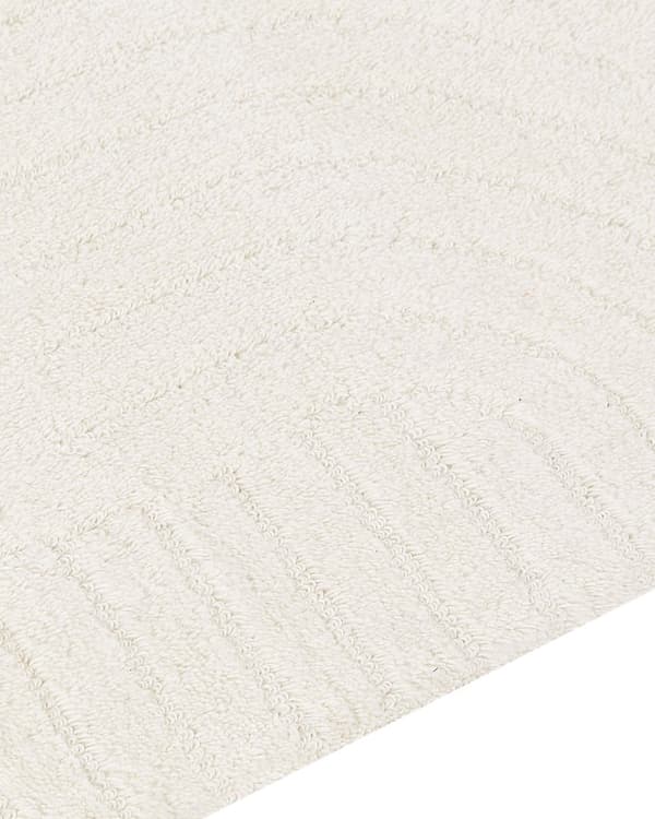 Matto beige 160 x 230 cm villa abstrakti kuvio suorakulmio konekudottu moderni