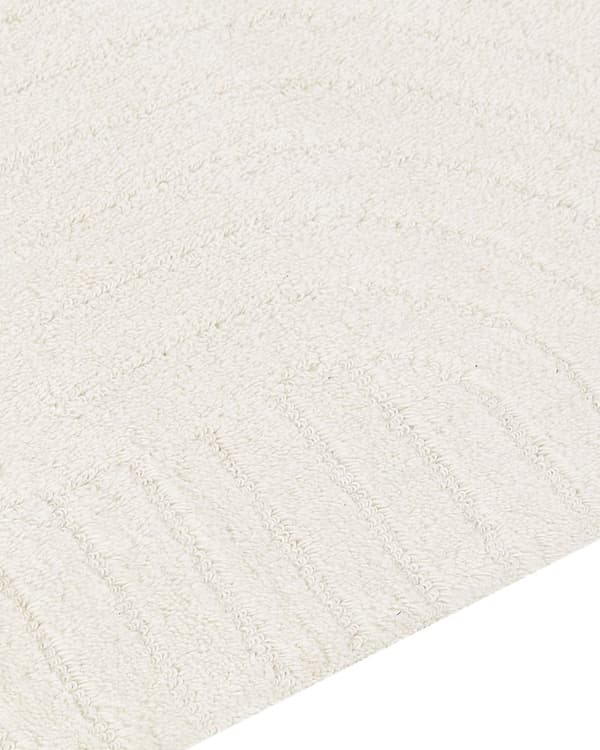 Matto beige 160 x 230 cm villa abstrakti kuvio suorakulmio konekudottu moderni