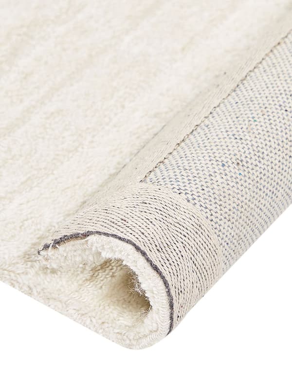 Matto beige 160 x 230 cm villa abstrakti kuvio suorakulmio konekudottu moderni