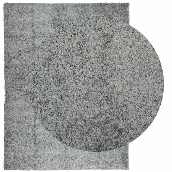 vidaXL Pörrömatto PAMPLONA korkeanukka moderni vihreä 300x400 cm