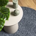 Miniatyrbilde 6 av 10: vidaXL Tykt teppe PAMPLONA høy luv moderne blå Ø 240 cm