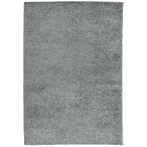 vidaXL Tykt teppe PAMPLONA høy luv moderne grønn 120x170 cm