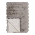 Miniatyrbilde 1 av 3: Galena pledd 130x180cm immitert skinn beige.
