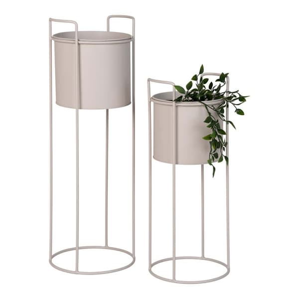 Rabo blomsterstativ sett med 2 stk. sandfarget.