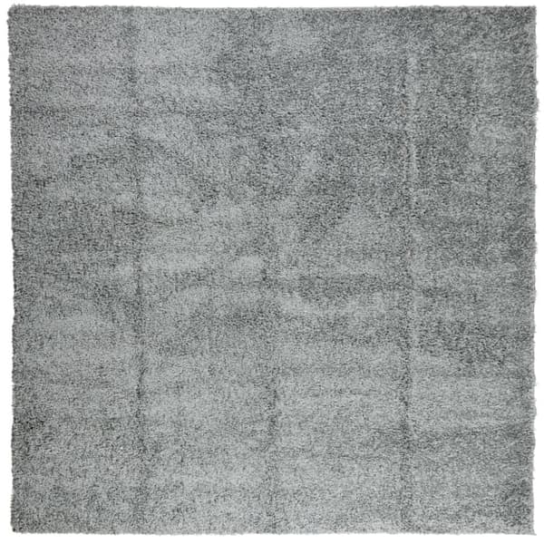 vidaXL Tykt teppe PAMPLONA høy luv moderne grønn 200x200 cm