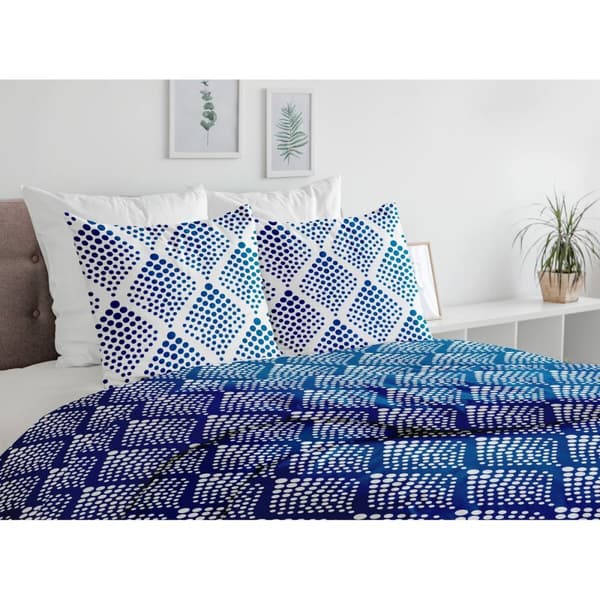 Täckslagsset HOME LINGE PASSION Blå 240 x 260 cm