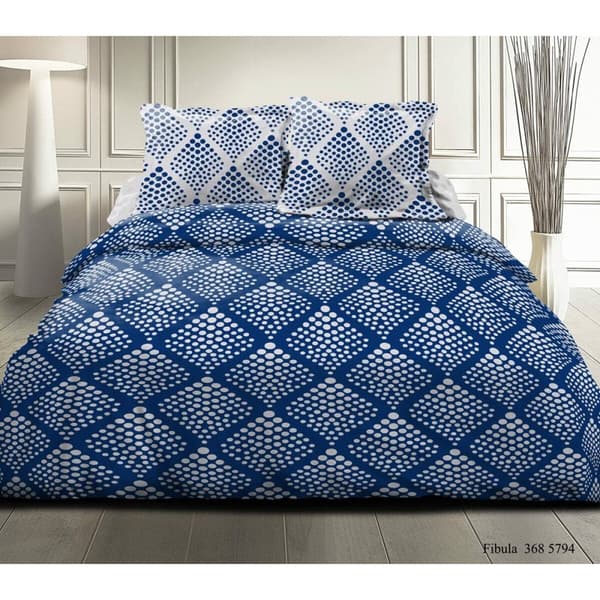 Täckslagsset HOME LINGE PASSION Blå 240 x 260 cm