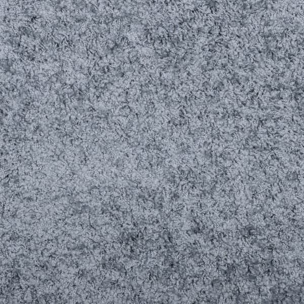 vidaXL Ryamatta PAMPLONA lång lugg modern blå 120x170 cm