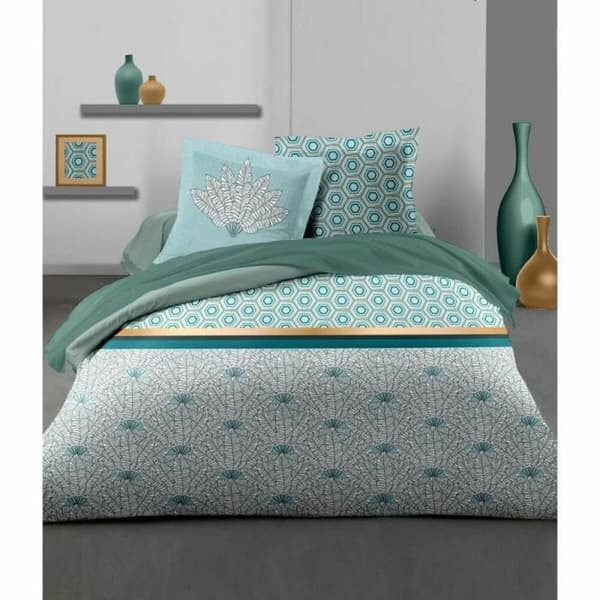 Påslakan HOME LINGE PASSION Dubbelsäng 220 x 240 cm Grön