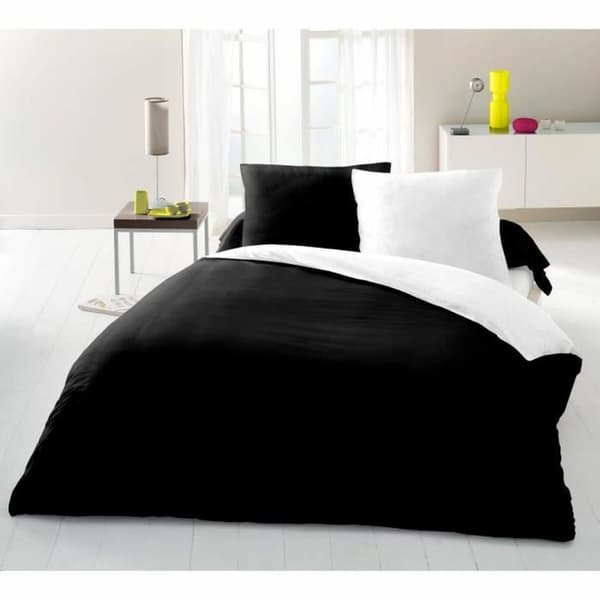 Nordisk cover Lovely Home Sort To-farvet 220 x 240 cm
