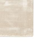 Miniatyrbilde 6 av 6: Teppe Lys beige Viskose 200 x 300 cm Lav luv Moderne Skandinavisk Tekstiler Gulvteppe Dekorasjon Soverom Stue