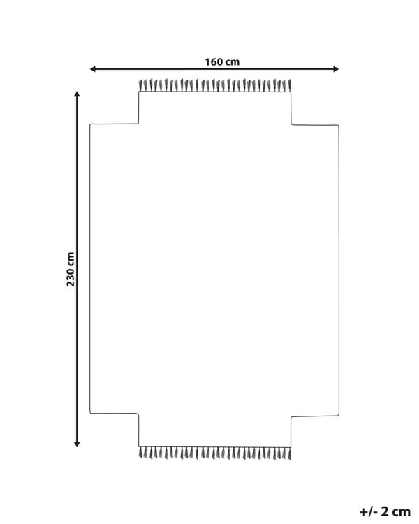 Matta Beige Viskos och Ull Oregelbunden Form 160 x 230 cm Modern Glamstil Vardagsrum Sovrum Kontor