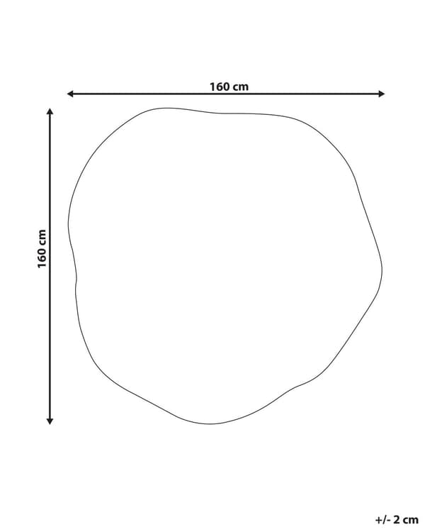 Matto vihreä viskoosi ja villa 160 x 160 cm käsin tuftattu lyhytnukkainen moderni tyyli