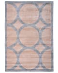 Miniatyrbilde 1 av 6: Teppe Beige og grått i viskose og ull Rektangulær form 160 x 230 cm Moderne Glam Stil