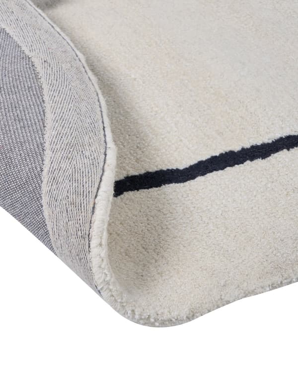 Gulvtæppe Beige Sort Viskose 160 x 230 cm Løs Tæppe under Sofabord Moderne Fladvævet Viskosetæppe til Soveværelse