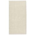 Miniatyrbillede 3 af 11: vidaXL gulvtæppe ISTAN 80x150 cm lang luv skinnende look cremefarvet