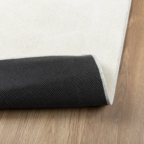 vidaXL Matto OVIEDO lyhytnukkainen kerma 60x110 cm