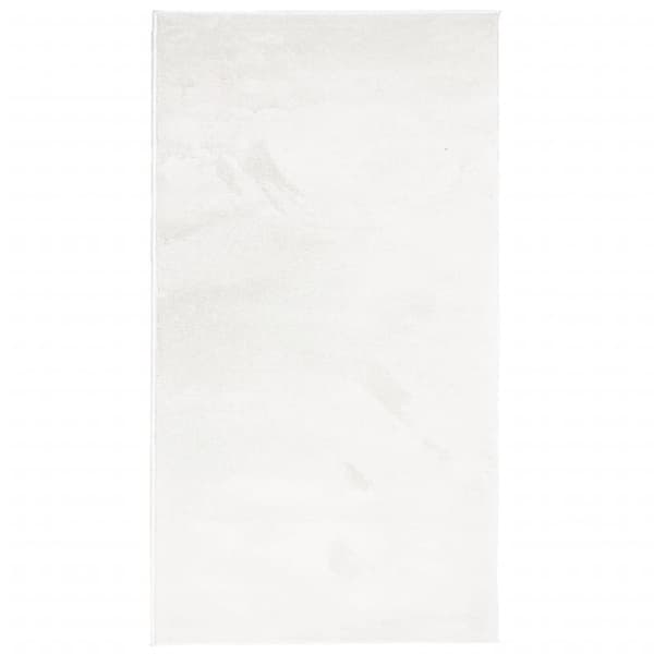 vidaXL Matto OVIEDO lyhytnukkainen kerma 60x110 cm