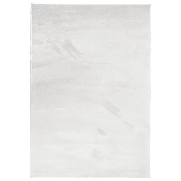 vidaXL Matta OVIEDO kort lugg grå 120x170 cm
