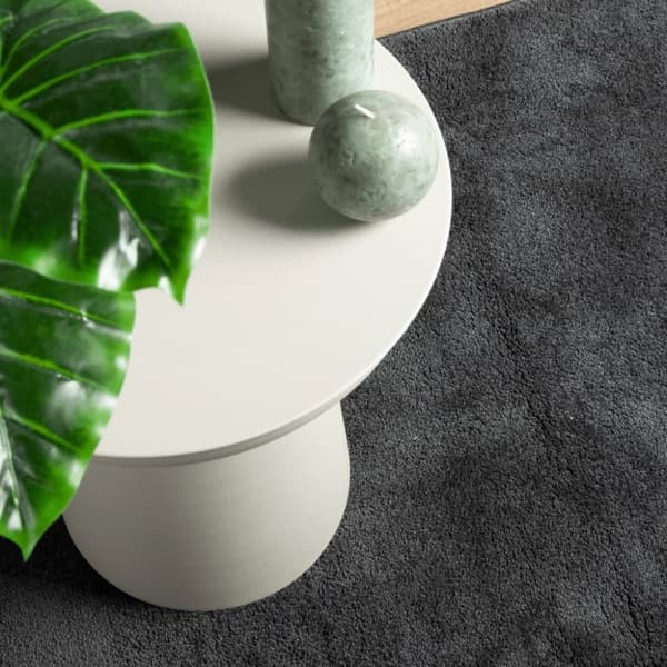 vidaXL Teppe OVIEDO kort luv antrasitt 160x230 cm