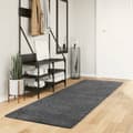 Miniatyrbilde 10 av 10: vidaXL Teppe OVIEDO kort luv antrasitt 80x250 cm