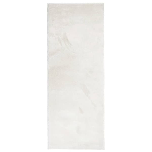 vidaXL Matta OVIEDO kort lugg beige 80x200 cm