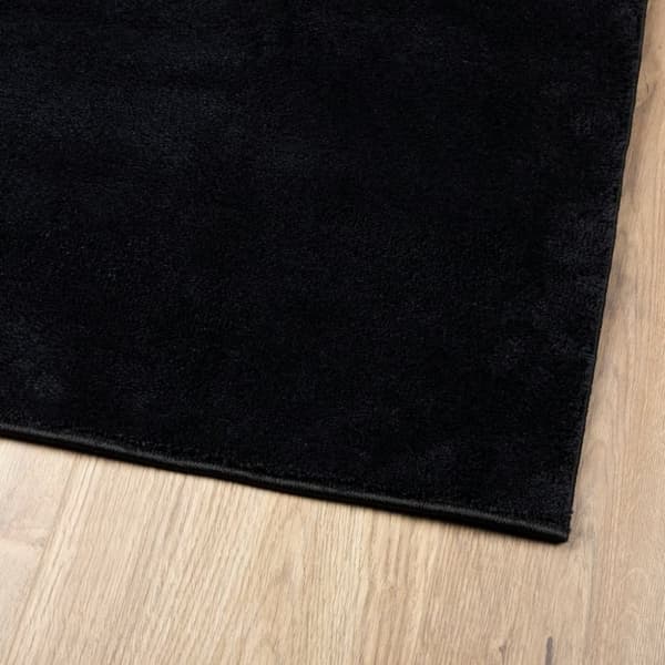 vidaXL Teppe OVIEDO kort luv svart 120x170 cm