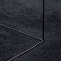 Miniatyrbilde 7 av 10: vidaXL Teppe OVIEDO kort luv svart 120x170 cm