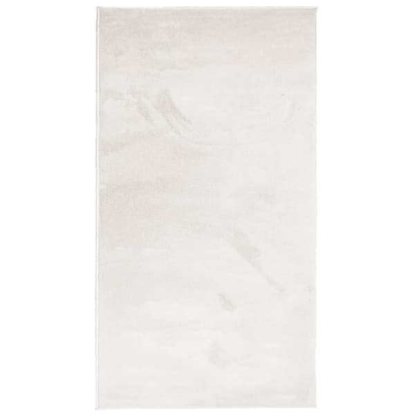 vidaXL Matta OVIEDO kort lugg beige 80x150 cm