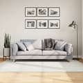 Miniatyrbilde 10 av 10: vidaXL Teppe OVIEDO kort luv kremhvit 140x200 cm