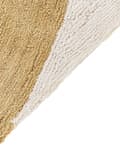 Pikkukuva 4 / 6: Matto beige/vaaleanpunainen 140 x 200 cm puuvilla sateenkaari lastenhuone lyhyt nukka