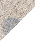 Miniatyrbilde 4 av 6: Gulvteppe Flerfarget Bomull 140 x 200 cm Teppe med lav luv for lekerom for barn