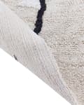 Miniatyrbilde 5 av 6: Barneromsteppe Beige bomull 70 x 100 cm Monsterform Håndvevd Moderne stil Barnerom Barnehage