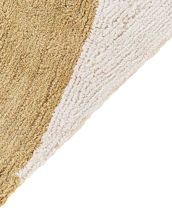 Gulvteppe Flerfarget Bomull 140 x 200 cm Teppe med lav luv for lekerom for barn