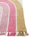 Miniatyrbilde 6 av 6: Gulvteppe Flerfarget Bomull 140 x 200 cm Teppe med lav luv for lekerom for barn