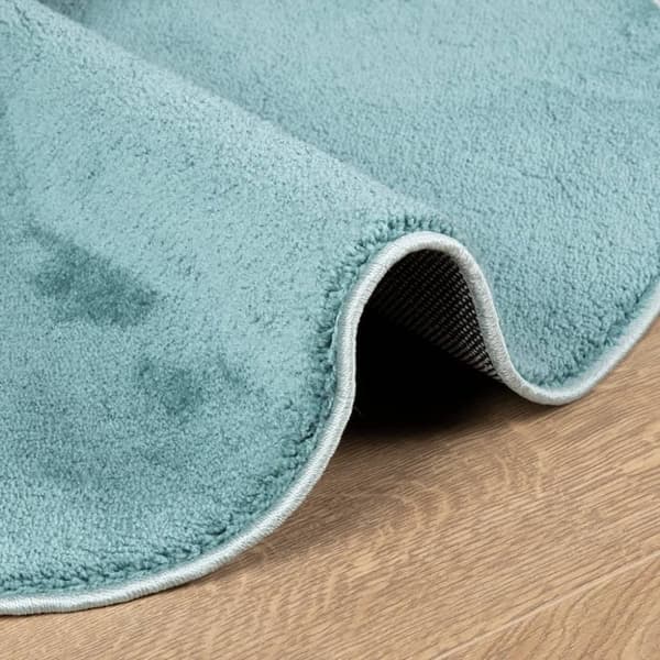 vidaXL Teppe OVIEDO kort luv grønn Ø 120 cm