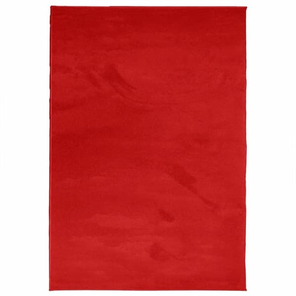 vidaXL Teppe OVIEDO kort luv rød 200x280 cm