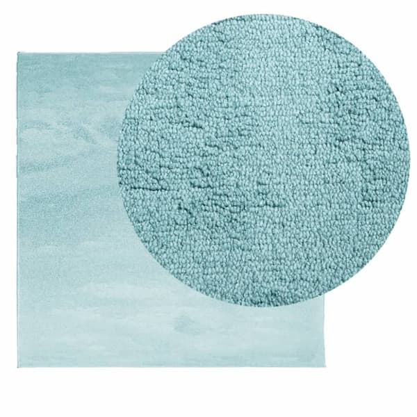 vidaXL Matta OVIEDO kort lugg grön 160x160 cm
