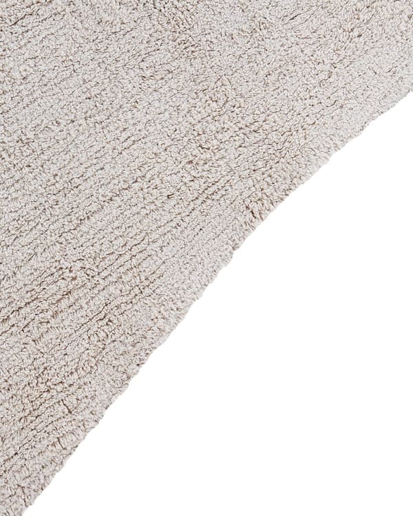 Barnmatta Beige Bomull 70 x 100 cm Monsterform Handvävd Modern Stil Barnrum Plantskola