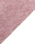 Miniatyrbild 6 av 6: Matta Rosa Bomull 140 x 200 cm Rektangulär med tofsar Fast mönster Handtuftad Modern Boho för barn