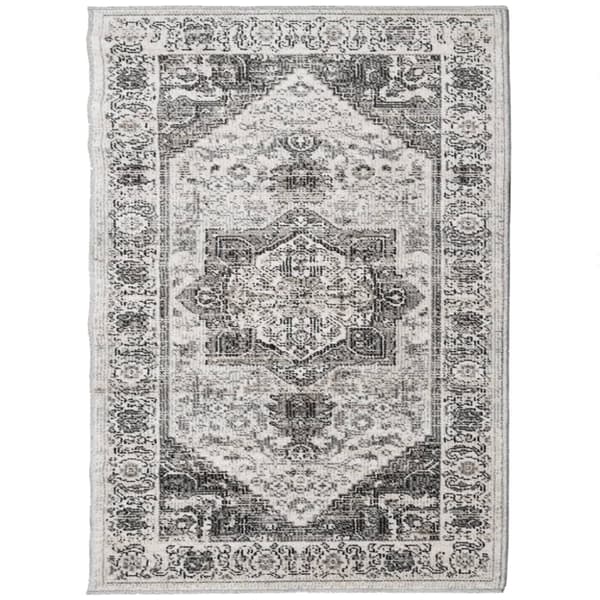 vidaXL Teppe ARBIZU innendørs og utendørs vintage design 200x280 cm