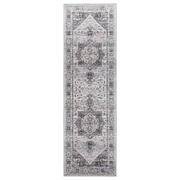 vidaXL gulvtæppe ARBIZU 80x250 cm vintagedesign