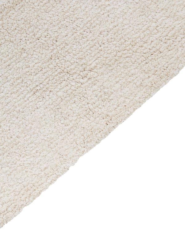 Bomullsteppe Off-White 140x200 cm med Flerfarget Pæremotiv Rektangulær