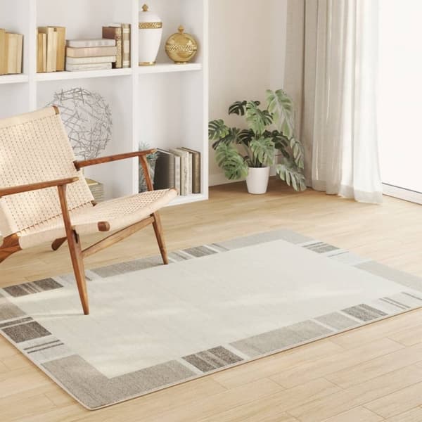 vidaXL Inne- og uteteppe kort luv flerfarget 120x180 cm sklisikkert