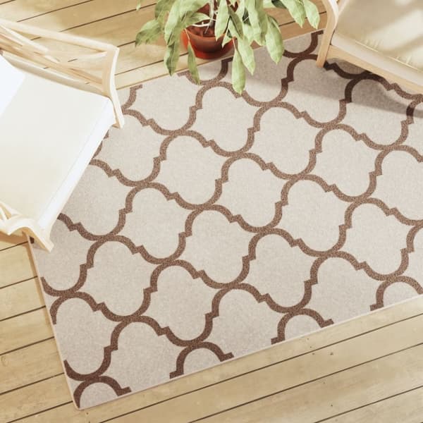 vidaXL Matta kort lugg flerfärgad inomhus/utomhus 120x180 cm halkfri