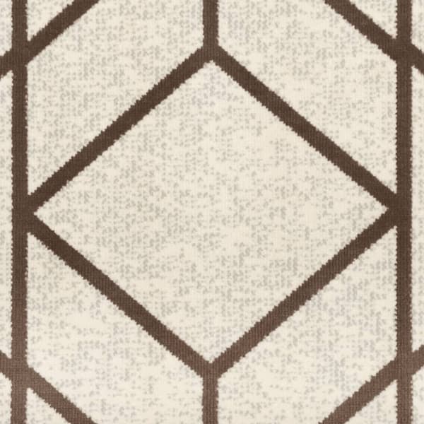 vidaXL Matta kort lugg flerfärgad inomhus/utomhus 120x180 cm halkfri