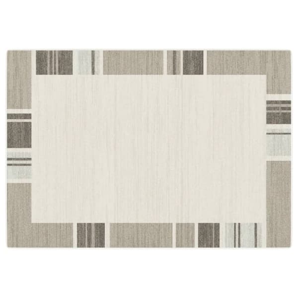 vidaXL Matta kort lugg flerfärgad inomhus/utomhus 160x230 cm halkfri