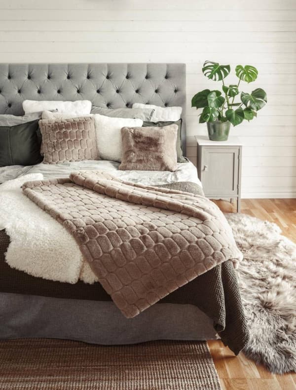 Rabbit Taupe Kudde