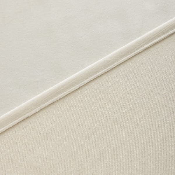 Rumsförmörkande Sammetsgardin 2-pack Mathilde Beige