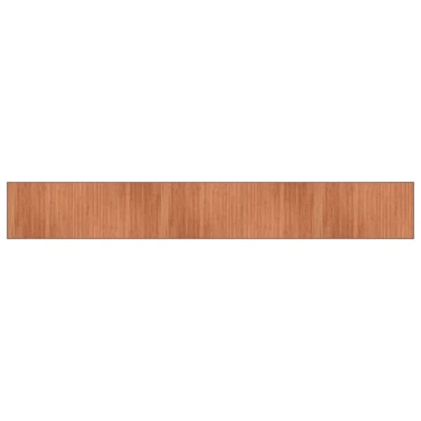 vidaXL Matto suorakaide ruskea 70x500 cm bambu